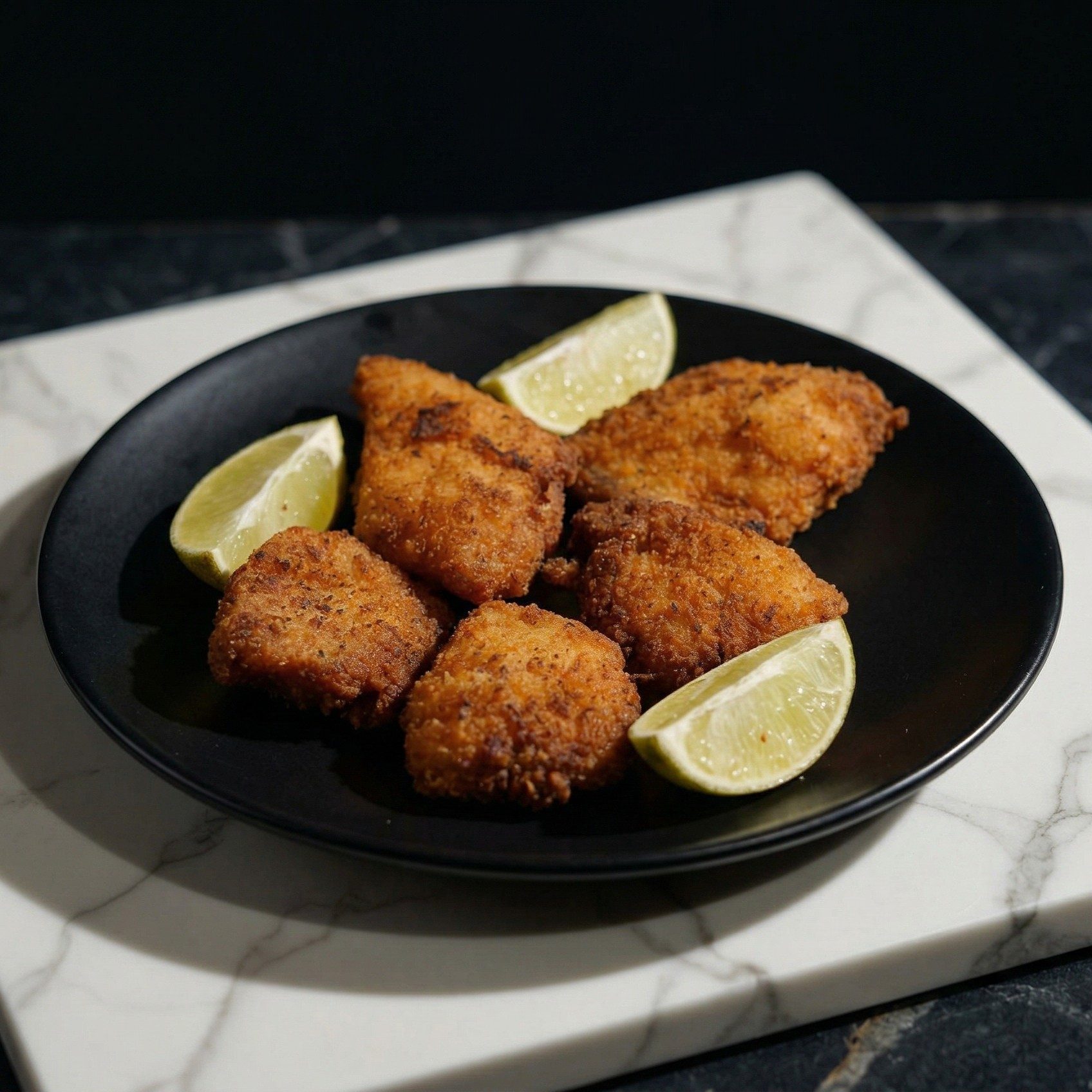 Fried Tilapia Appetizer.