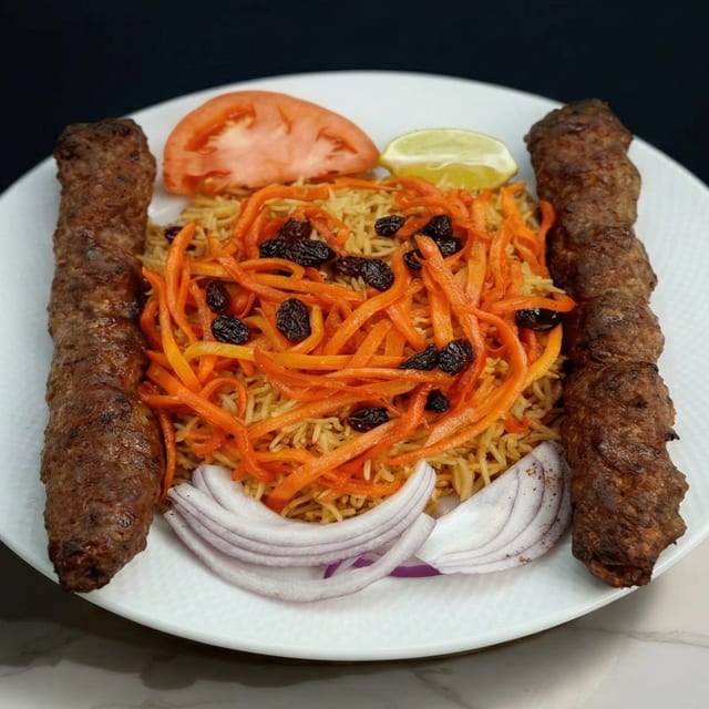 Shami Beef Kabob.
