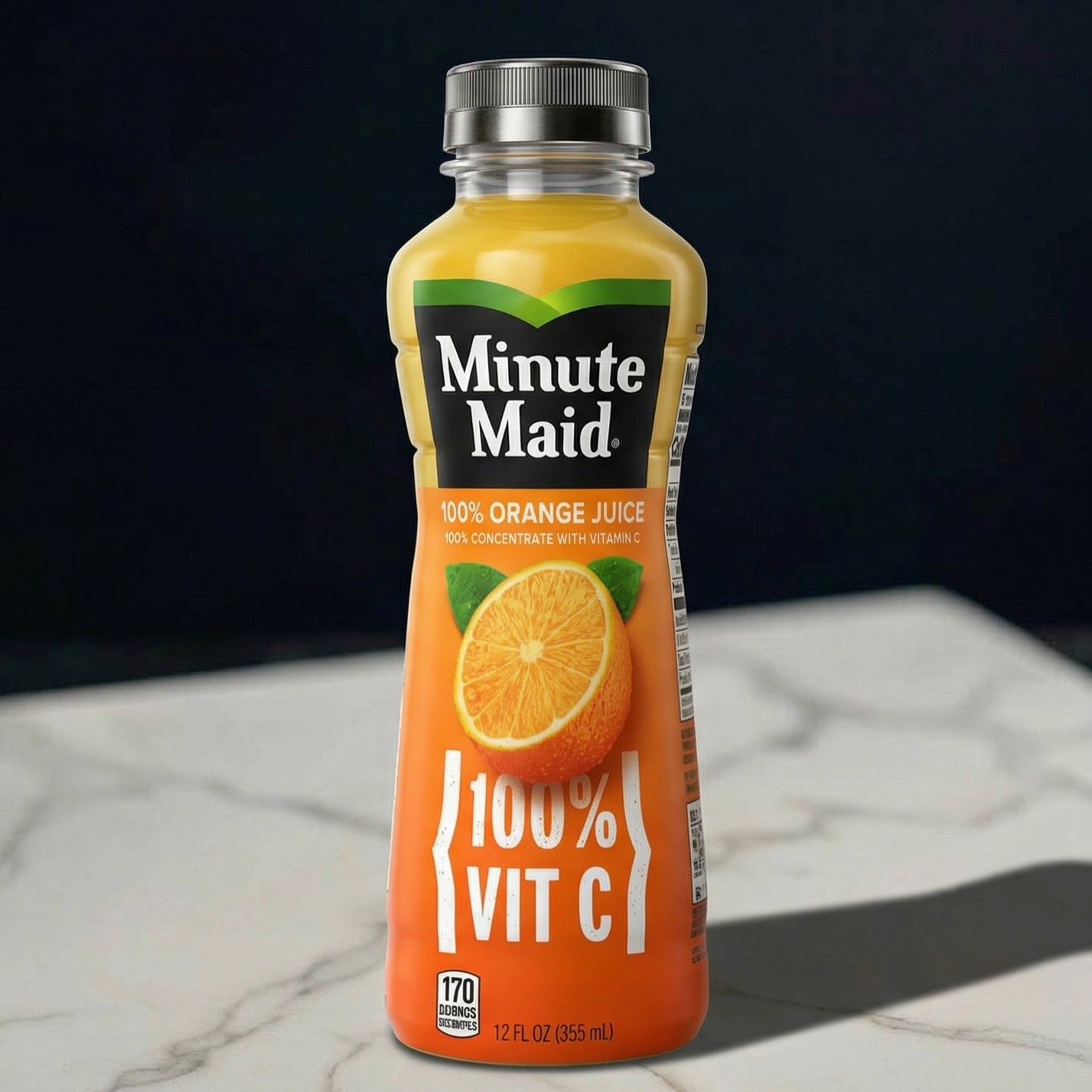 Minute Maid Orange Juice.