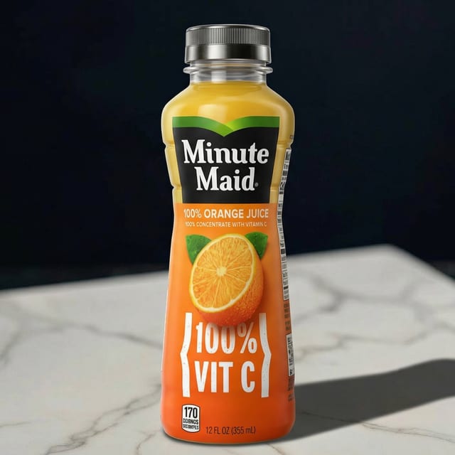 Minute Maid Orange Juice.