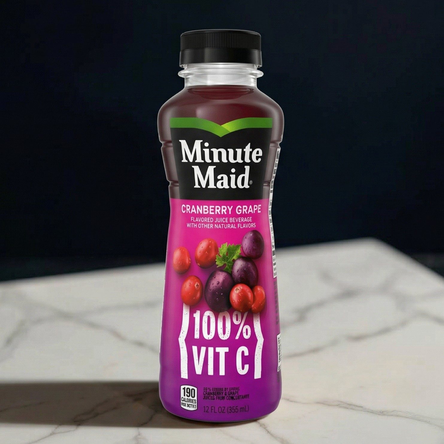 Minute Maid Cranberry Grape Juice.