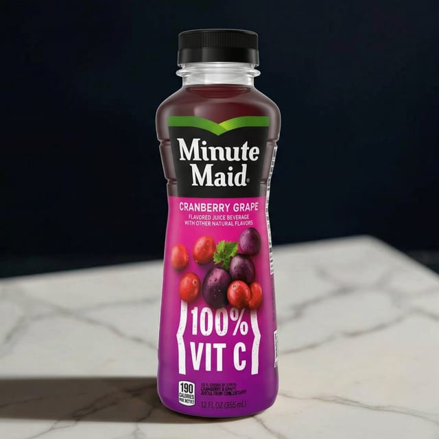 Minute Maid Cranberry Grape Juice.