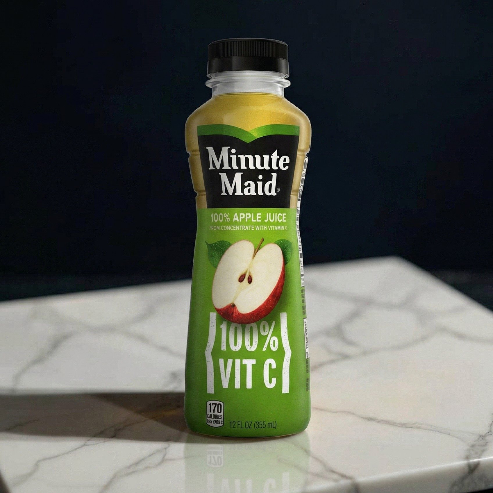 Minute Maid Apple Juice.