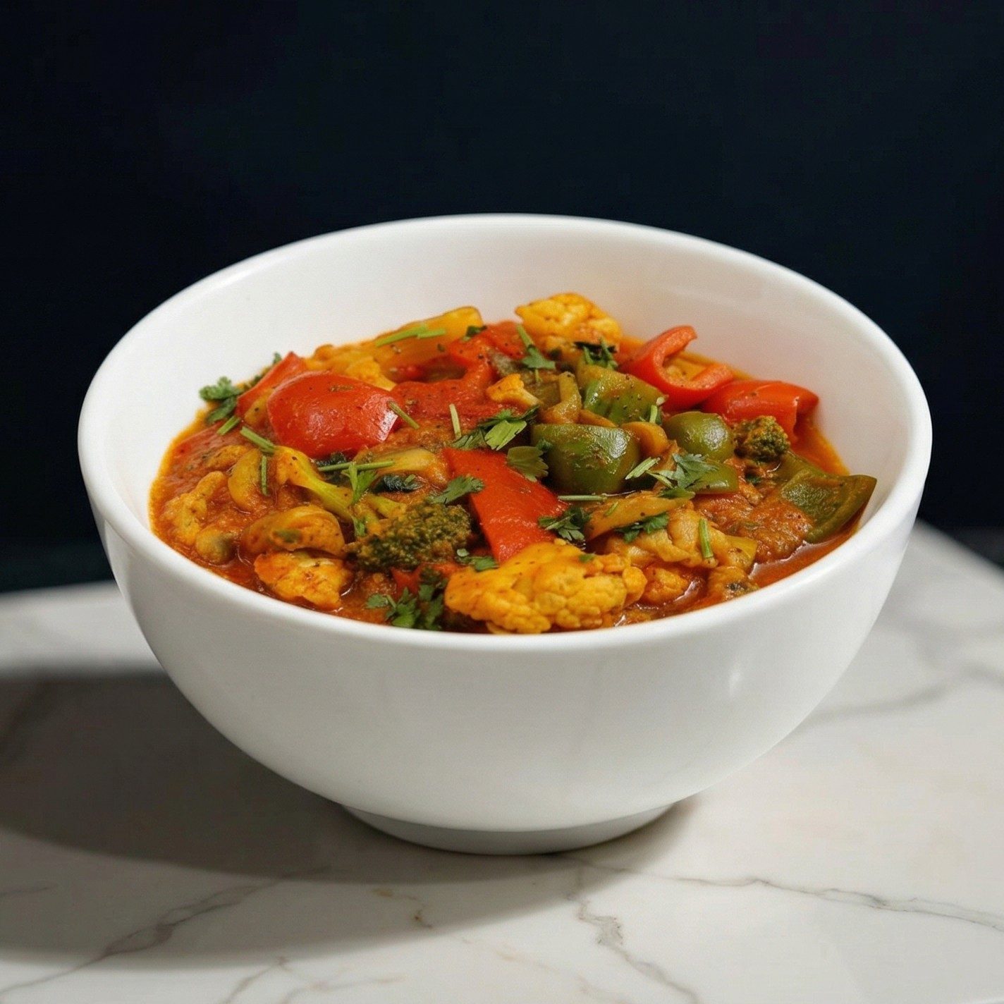 Vegetarian Saland.