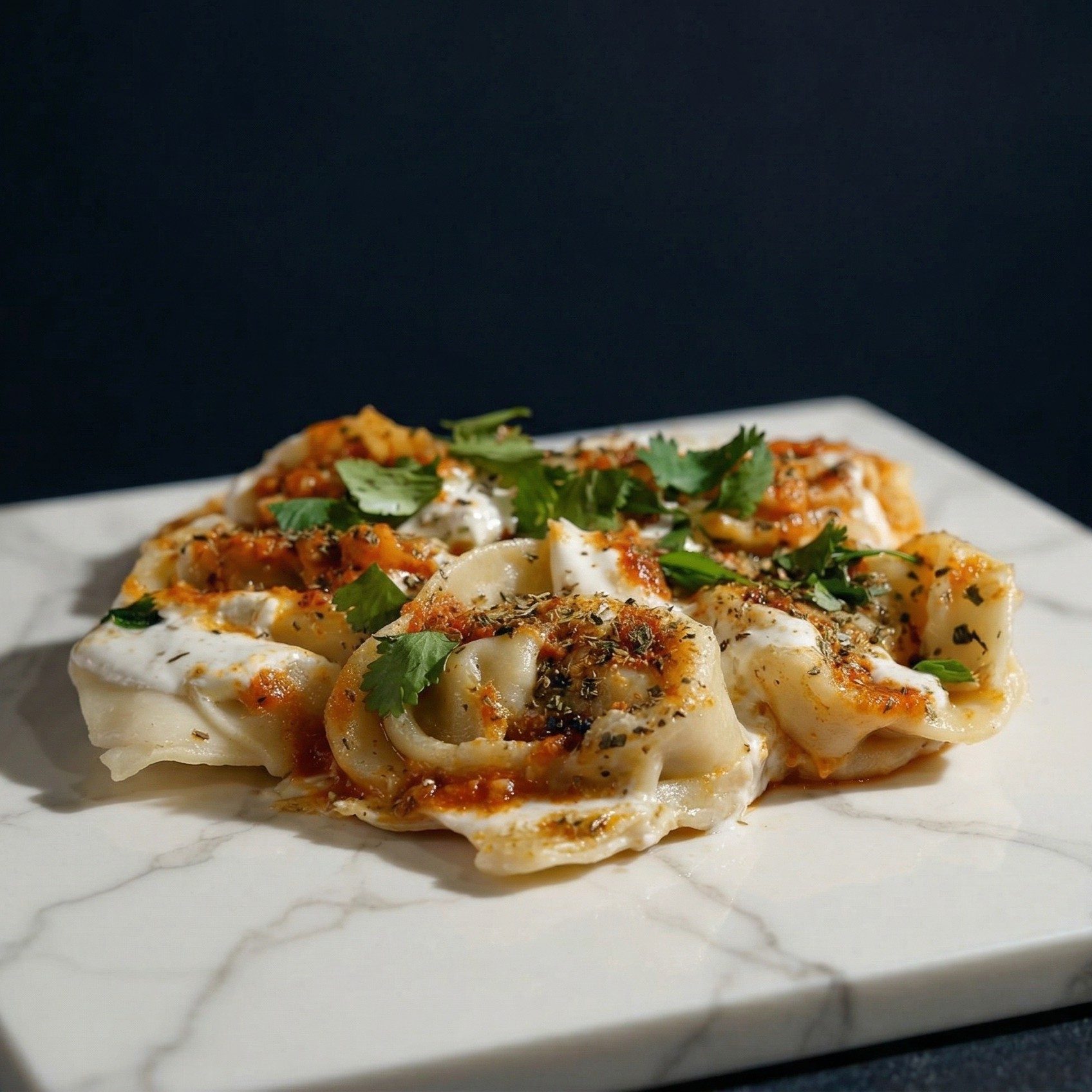Aushak Appetizer.